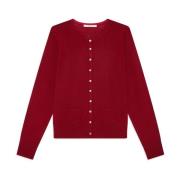 MALIPARMI Världens Färger Cardigan Red, Dam