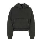 ENTIRE STUDIOS Oversize Slate Sweatshirt Black, Herr