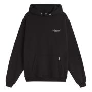 REPRESENT Klubb Skript Hoodie Svart Black, Herr