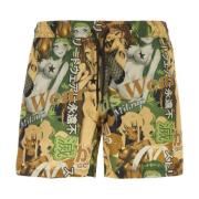 GCDS Beachwear Multicolor, Herr