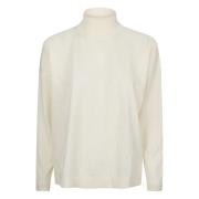 GOES BOTANICAL Vit crew neck topp White, Herr