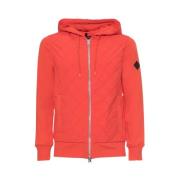 HUSKY ORIGINAL Herr Hoodie Dragkedja Monokrom Orange, Herr