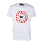 Dsquared2 Bomull T-shirt White, Herr