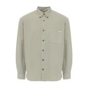 A.P.C. Mateo Logo Skjorta Gray, Herr