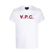 A.P.C. T-Shirts White, Herr