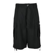 Kenzo Ull Bermuda Shorts Black, Herr