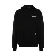 REPRESENT Hooded Logo Sweatshirt Black, Herr