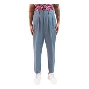 CORSINELABEDOLI Elegant Suit Trousers Pantalone Blue, Herr