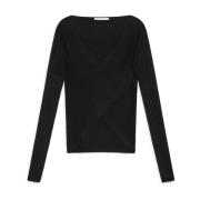 MALIPARMI Sweater Black, Dam