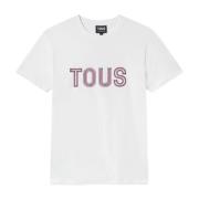 TOUS Vit Dam T-shirt White, Dam