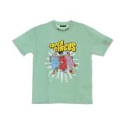 VISION OF SUPER Clown Print Tee Grön Herr T-shirt Green, Herr