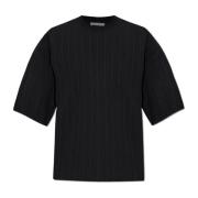 Helmut Lang T-shirt med logotyp Black, Herr