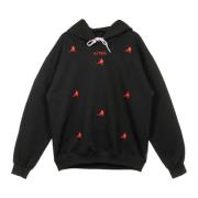 IUTER Svart Lättvikts Huva Skipper Sweatshirt Black, Herr