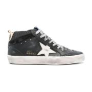 Golden Goose Slitet Läder Sneakers Black, Dam