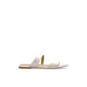 Michael Kors Slides Jaida Beige, Dam