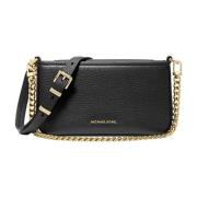 Michael Kors Svart Crossbody Pouchette Väska Black, Dam