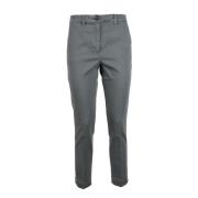 Marella Sportiga bomullsbyxor Gray, Dam