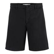 DEPARTMENT FIVE Tim Bomulls Bermuda Shorts Black, Herr