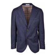 Aquascutum Yllejacka - Klassisk Modell Blue, Herr