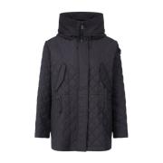 Peuterey Oversized Quiltad Jacka Texel Black, Herr