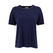 PANICALE T-Shirts Blue, Dam