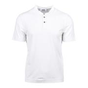 Alpha Studio Bomull Elastan T-shirt White, Herr