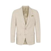 SAND Elegant Stjärnmodell Blazer Beige, Herr