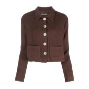 SIEDRÉS Light Jackets Brown, Dam