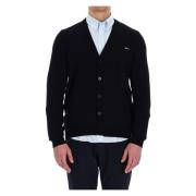 A.P.C. Blå Bomull Cardigan Tröja Blue, Herr