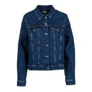 Tommy Hilfiger Denimjacka med knappar Blue, Dam