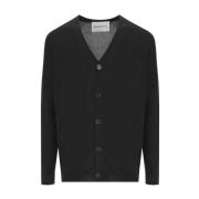 AMARÁNTO Cardigans Black, Herr