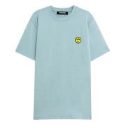 BARROW Blå Bomull T-shirt Blue, Herr