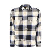 REPRESENT All Over Initial Flannel Shirt Multicolor, Herr