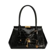 Dolce & Gabbana Stilren Tote Bag med Bb7734Au78780999 Black, Dam