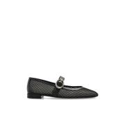 Stuart Weitzman Ballet Flats Arabella Black, Dam