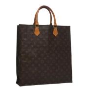 Louis Vuitton Vintage Pre-owned Canvas handvskor Brown, Dam