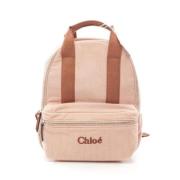 Chloé Pre-owned Pre-owned Canvas ryggsckar Pink, Dam