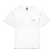 Kappa Fick-T-shirt med R di K Brodyr White, Herr