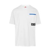 Kappa Autentisk bomull T-shirt med ficka White, Herr