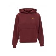 New Balance French Terry Oversized Hoodie Red, Dam