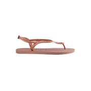 Havaianas Stiliga och bekväma sommarsandaler Pink, Dam