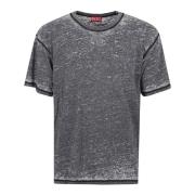 Diesel Stiliga T-shirts för Män och Kvinnor Gray, Herr