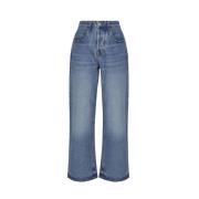 Jacquemus Denim Jeans LE De-Nîmes Large Blue, Dam