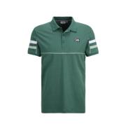 Fila Bomull Polo Tröja Green, Herr