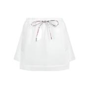 Vivienne Westwood Veckad A-linje Cheerleader Kjol White, Dam