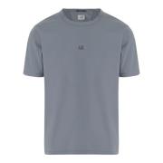 C.P. Company Bomull Jersey Crew Neck T-shirt Gray, Herr