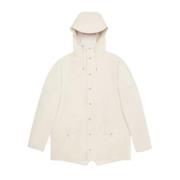 Rains Klassisk Vattentät Unisex Jacka Beige, Herr