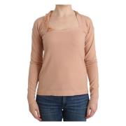 Ermanno Scervino Long Sleeve Tops Orange, Dam