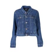 Tommy Hilfiger Bl Bomull Kvinnor Jacka Blue, Dam