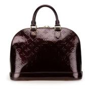 Louis Vuitton Vintage Pre-owned Laeder handvskor Purple, Dam